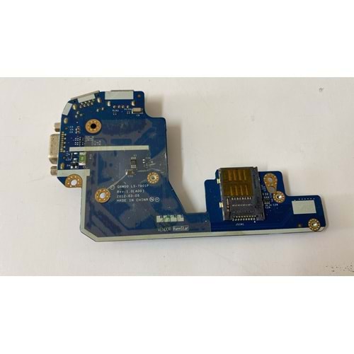 Dell E5430 USB SD Kart Ethernet VGA Port Board LS-7901P CN-04M3HJ